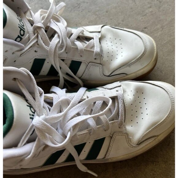 Adidas Neo Entrap Mid 'White Collegiate Green' II Shoes Men's Size 12 EG4308 - Picture 6 of 15